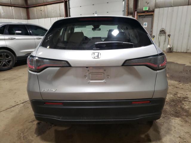 3CZRZ2H36RM717448 - 2024 HONDA HR-V LX SILVER photo 6