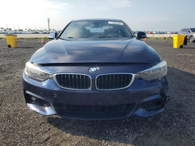 WBA4W7C57JAB93484 - 2018 BMW 440I BLUE photo 5