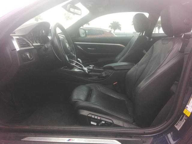 WBA4W7C57JAB93484 - 2018 BMW 440I BLUE photo 7