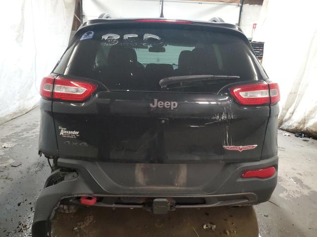 1C4PJMBS3GW226963 - 2016 JEEP CHEROKEE TRAILHAWK BLACK photo 6