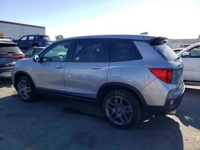 5FNYF8H5XNB006235 - 2022 HONDA PASSPORT EXL SILVER photo 2