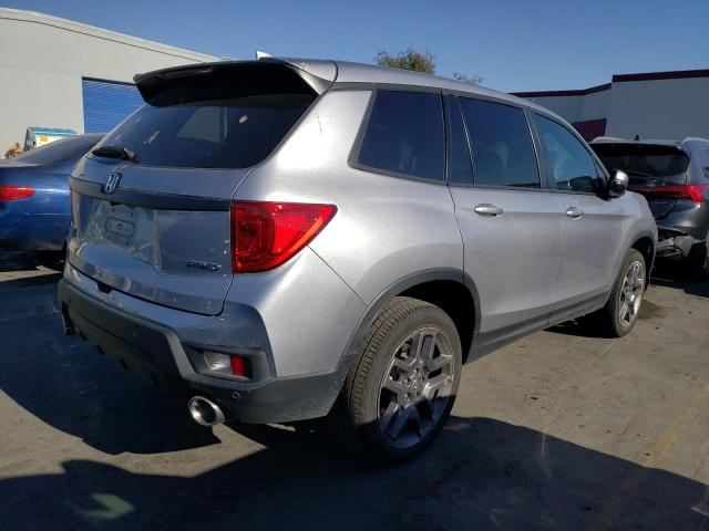 5FNYF8H5XNB006235 - 2022 HONDA PASSPORT EXL SILVER photo 3
