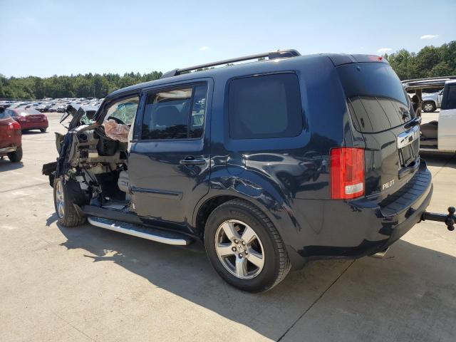 5FNYF4H57BB085299 - 2011 HONDA PILOT EXL BLUE photo 2