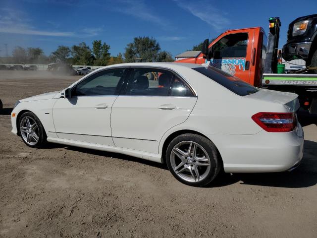 WDDHF8JB0CA548911 - 2012 MERCEDES-BENZ E 350 4MATIC WHITE photo 2