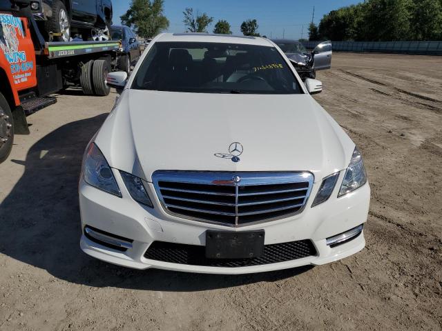 WDDHF8JB0CA548911 - 2012 MERCEDES-BENZ E 350 4MATIC WHITE photo 5