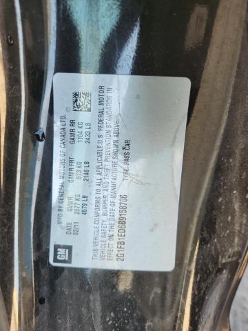 2G1FB1ED6B9158706 - 2011 CHEVROLET CAMARO LT Қара фото 13