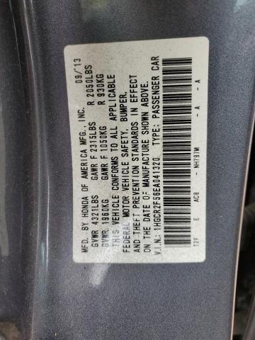 1HGCR2F56EA041320 - 2014 HONDA ACCORD SPORT GRAY photo 12