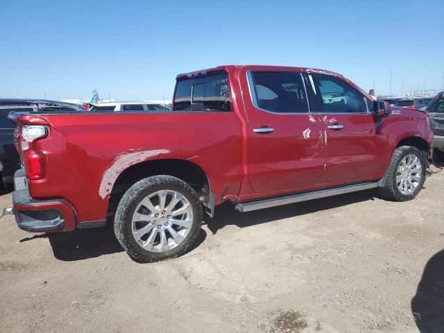 1GCUYHED1MZ229275 - 2021 CHEVROLET SILVERADO K1500 HIGH COUNTRY RED photo 3