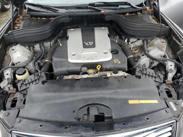 JNKAJ09F58M360568 - 2008 INFINITI EX35 BASE Արծաթագույն լուսանկար 12