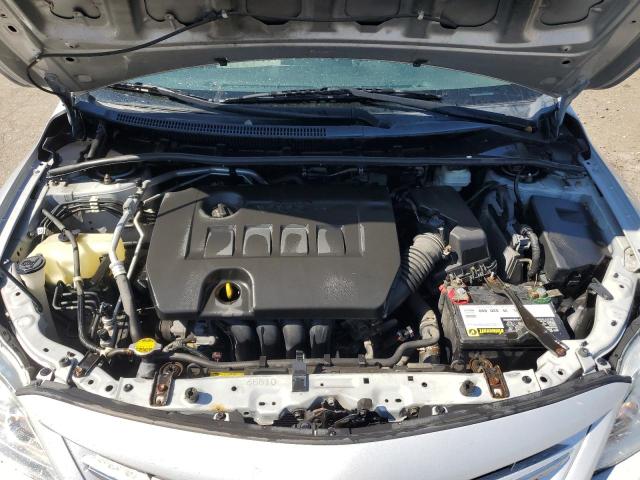 2T1BU4EE5DC023570 - 2013 TOYOTA COROLLA BASE فضي صورة 11
