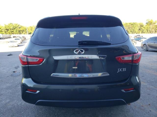 5N1AL0MNXDC300436 - 2013 INFINITI JX35 GREEN photo 6