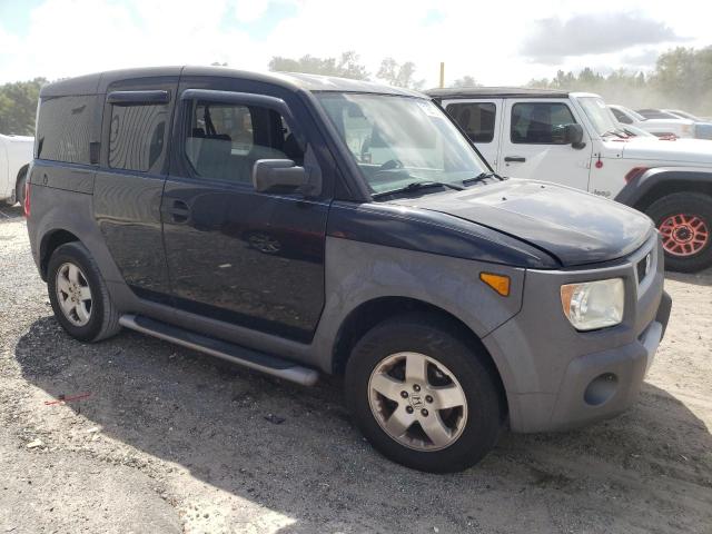 5J6YH18503L021753 - 2003 HONDA ELEMENT EX BLACK photo 4