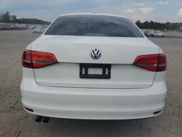 3VW2K7AJXFM315040 - 2015 VOLKSWAGEN JETTA BASE WHITE photo 6