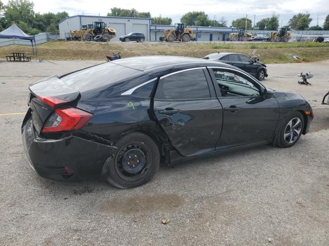 19XFC2F64KE000621 - 2019 HONDA CIVIC LX BLACK photo 3