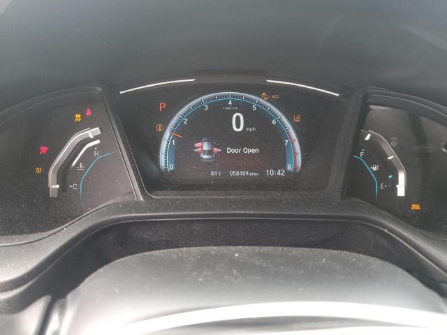 19XFC2F64KE000621 - 2019 HONDA CIVIC LX BLACK photo 9