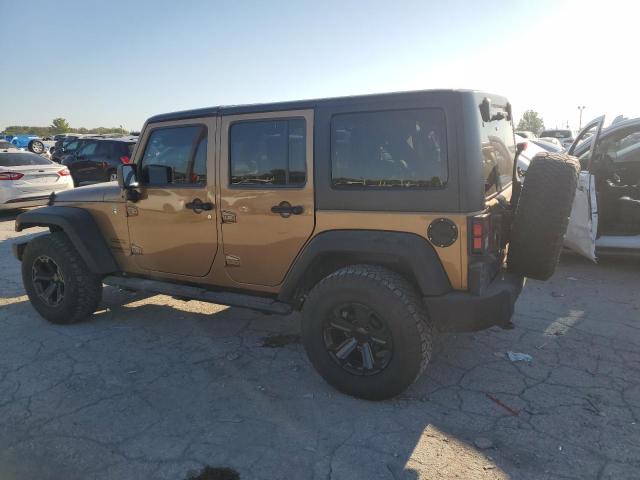 1C4BJWDG6FL605499 - 2015 JEEP WRANGLER U SPORT BROWN photo 2