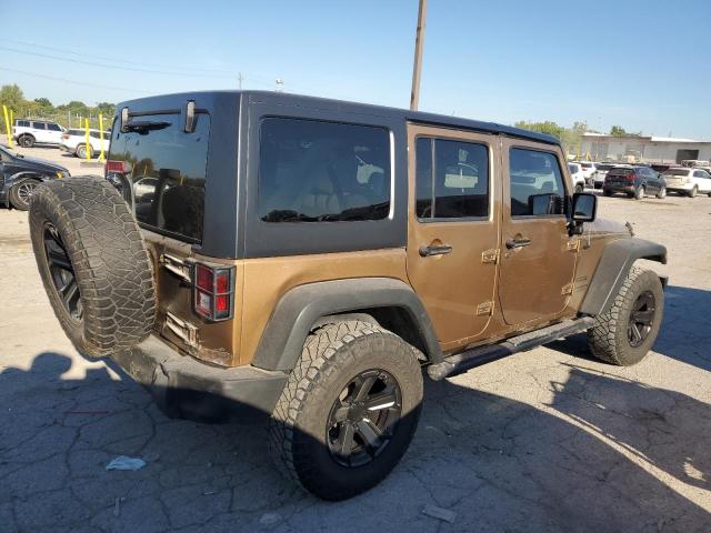 1C4BJWDG6FL605499 - 2015 JEEP WRANGLER U SPORT BROWN photo 3