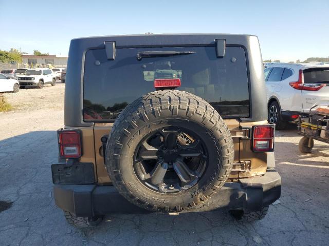 1C4BJWDG6FL605499 - 2015 JEEP WRANGLER U SPORT BROWN photo 6