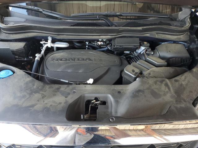 5FNYF8H55PB012608 - 2023 HONDA PASSPORT EXL BLUE photo 11