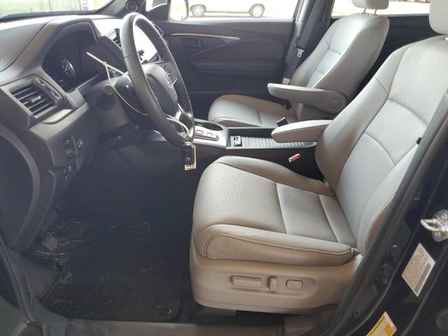 5FNYF8H55PB012608 - 2023 HONDA PASSPORT EXL BLUE photo 7