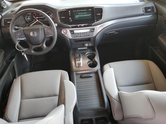 5FNYF8H55PB012608 - 2023 HONDA PASSPORT EXL BLUE photo 8