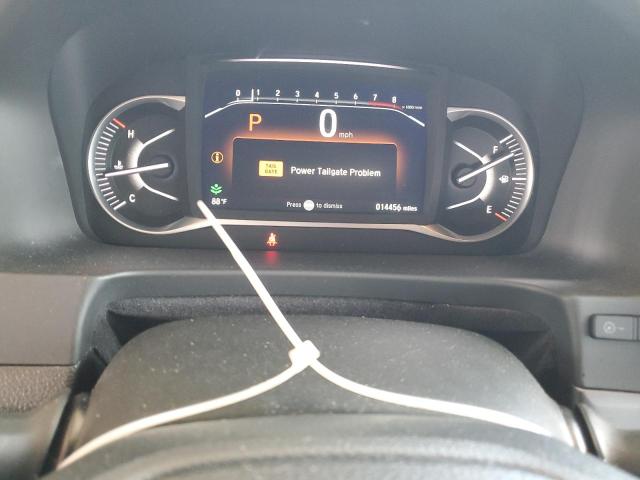 5FNYF8H55PB012608 - 2023 HONDA PASSPORT EXL BLUE photo 9