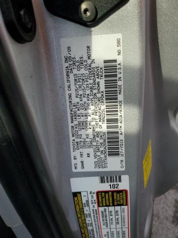5TETX4CN5AZ686156 - 2010 TOYOTA TACOMA ACCESS CAB 银色 照片 12