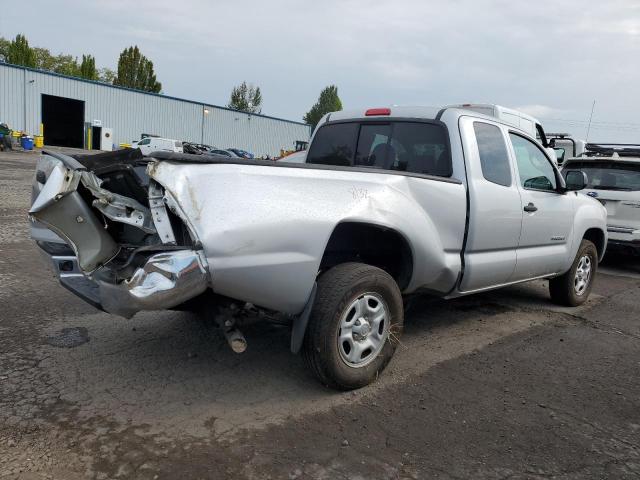 5TETX4CN5AZ686156 - 2010 TOYOTA TACOMA ACCESS CAB 银色 照片 3