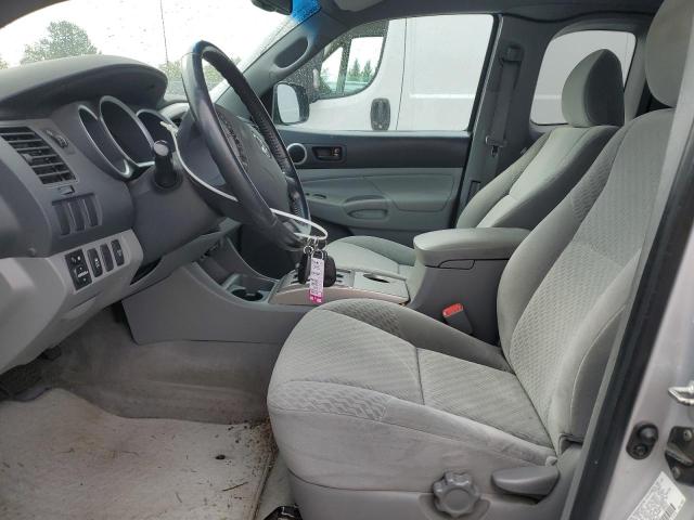 5TETX4CN5AZ686156 - 2010 TOYOTA TACOMA ACCESS CAB 银色 照片 7