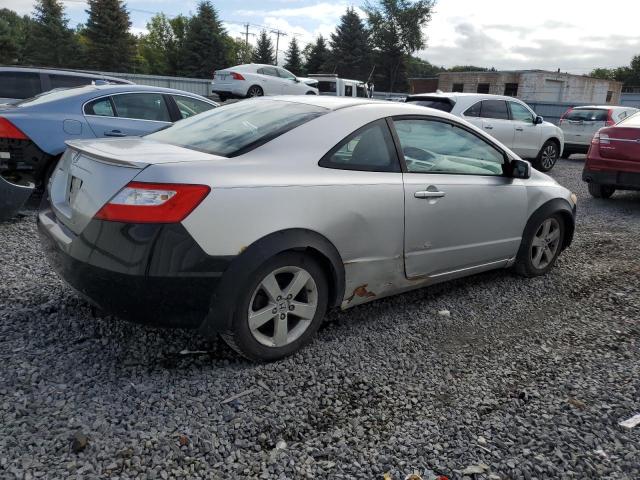 2HGFG12856H545034 - 2006 HONDA CIVIC EX ვერცხლისფერი ფოტო 3