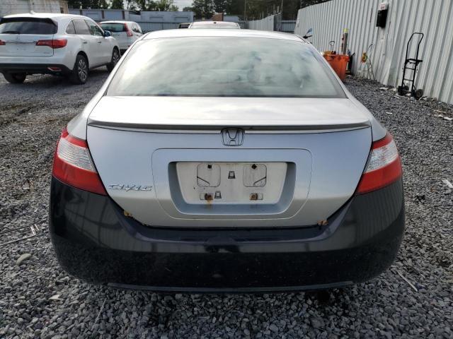 2HGFG12856H545034 - 2006 HONDA CIVIC EX ვერცხლისფერი ფოტო 6