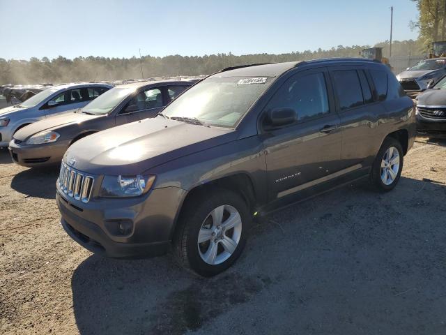 1C4NJCBA6HD147518 - 2017 JEEP COMPASS 4D SPORT GRAY photo 1