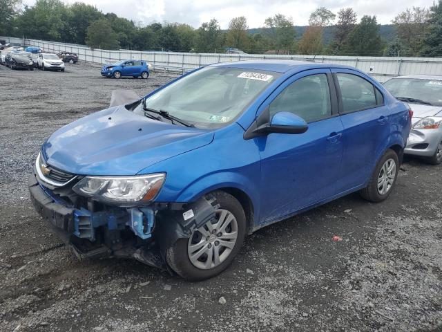 1G1JB5SH3H4169036 - 2017 CHEVROLET SONIC LS BLUE photo 1