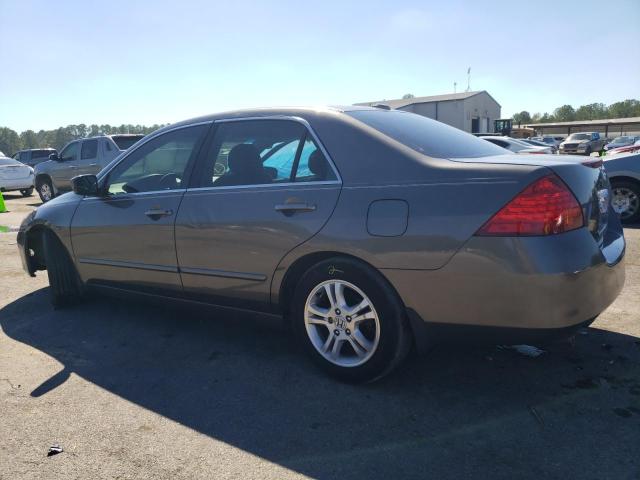 1HGCM66506A064423 - 2006 HONDA ACCORD EX GRAY photo 2