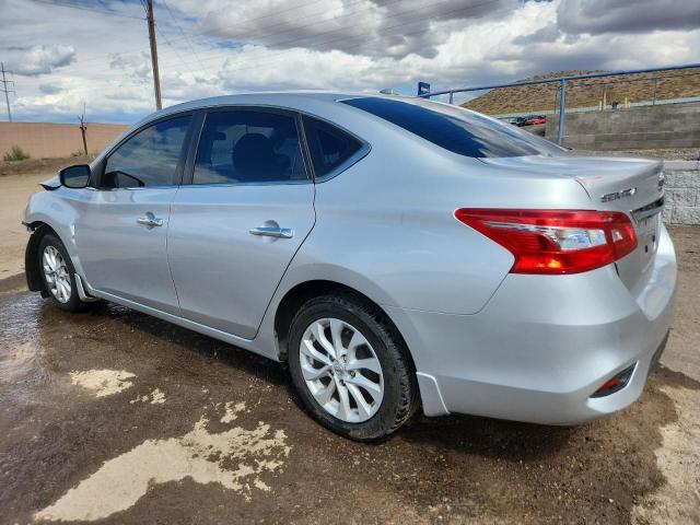 3N1AB7AP4KY367238 - 2019 NISSAN SENTRA S 银色 照片 2