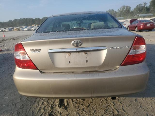 4T1BE30K12U631358 - 2002 TOYOTA CAMRY LE GOLD photo 6