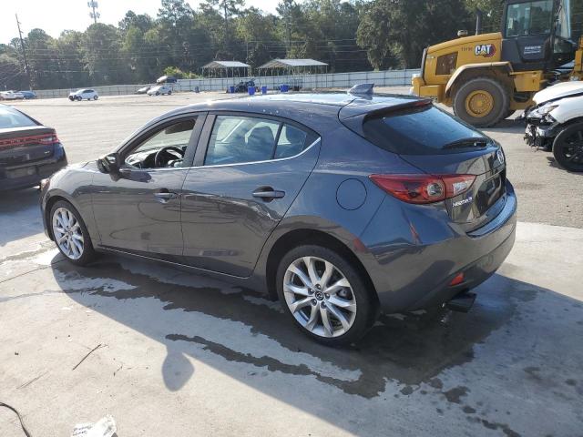 JM1BM1M35F1232961 - 2015 MAZDA 3 GRAND TOURING GRAY photo 2