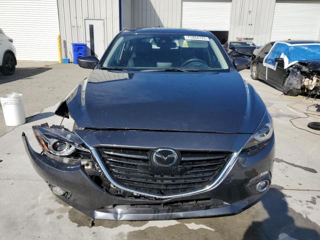 JM1BM1M35F1232961 - 2015 MAZDA 3 GRAND TOURING GRAY photo 5