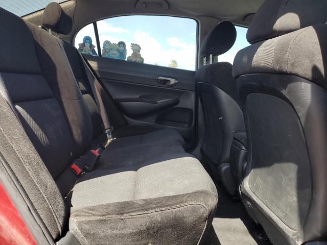 2HGFA16679H501177 - 2009 HONDA CIVIC LX-S მუქწითელი ფოტო 10