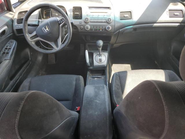 2HGFA16679H501177 - 2009 HONDA CIVIC LX-S მუქწითელი ფოტო 8