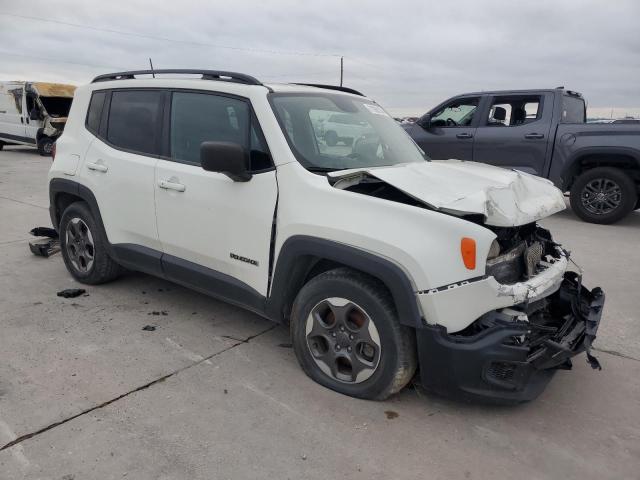 ZACCJAAT1GPD86733 - 2016 JEEP RENEGADE SPORT WHITE photo 4