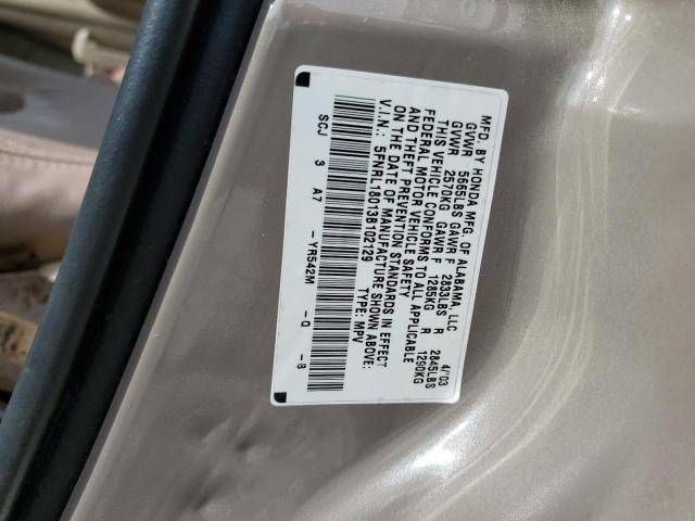 5FNRL18013B102129 - 2003 HONDA ODYSSEY EXL TAN photo 14