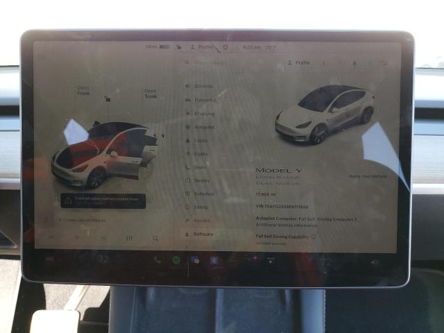 7SAYGDEE8PA111899 - 2023 TESLA MODEL Y Ağ foto 9