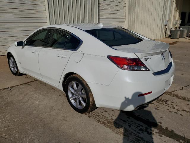 19UUA8F51DA006682 - 2013 ACURA TL TECH WHITE photo 2