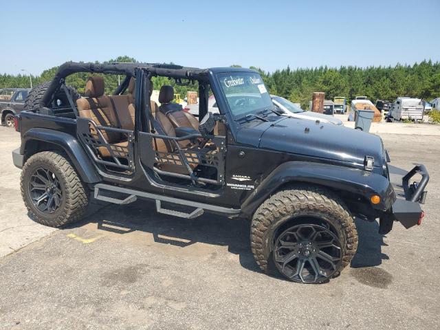 1J4HA5H13BL619987 - 2011 JEEP WRANGLER UNLIMITED SAHARA 黑色 照片 4