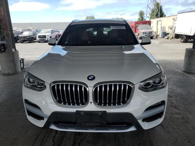 5UXTS1C00M9E33944 - 2021 BMW X3 XDRIVE30E WHITE photo 5