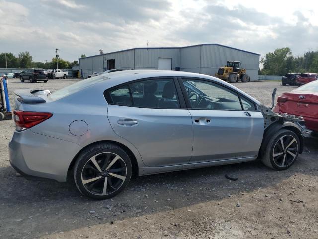 4S3GKAL65M3603965 - 2021 SUBARU IMPREZA SPORT SILVER photo 3