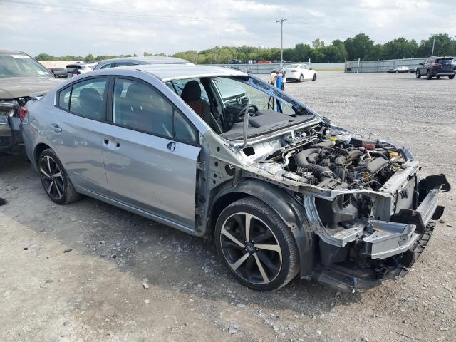 4S3GKAL65M3603965 - 2021 SUBARU IMPREZA SPORT SILVER photo 4