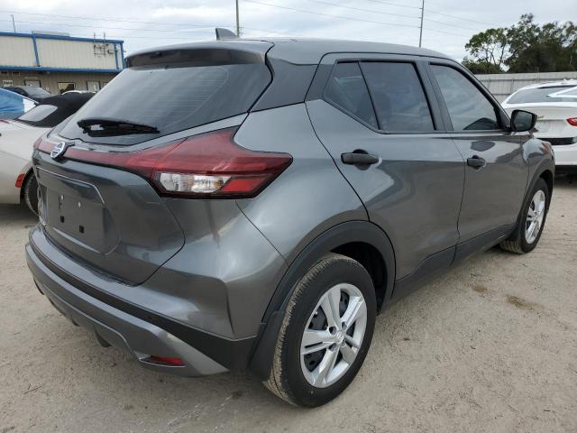 3N1CP5BV6ML565640 - 2021 NISSAN KICKS S GRAY photo 3