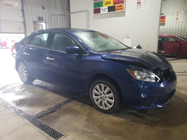 3N1AB7AP1KY369867 - 2019 NISSAN SENTRA S 蓝色 照片 4